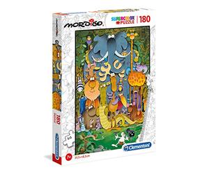 Clementoni - 29204 - Supercolor Puzzle - Mordillo, The Picture - 180 pièces, Puzzle pour Enfants