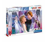 Clementoni - 29309 - Supercolor - Disney - La Reine des Neiges 2-180 Pièces - Puzzle du Film d'Animation - Jeu de Création et Logique pour Enfants à partir de 7 Ans et Plus -