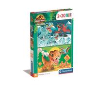 CLEMENTONI - 2x20 pieces - Jurassic World