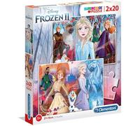 Clementoni - 2x20 pièces - La Reine des Neiges 2