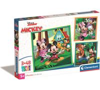 Clementoni 3 Puzzles - Mickey Mouse Celebration - Pièces