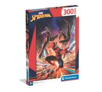 Clementoni Puzzle enfant Spider-Man 300 pièces – 9 ans+ Marvel Image dynamique – idée cadeau