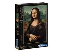 Puzzle 500 Pièces : Mona Lisa, Clementoni