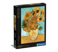 Puzzle 1000 pièces - Van Gogh : Les Tournesols - CLEMENTONI - Tableaux et peintures - Adulte - Mixte