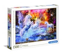 Clementoni 31805 Licornes sauvages 1500 pièces Puzzle Collection Haute Qualité