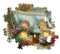 Clementoni - 31812 - Puzzle - 1500 Pièces - Chaumière dans la Forêt - Jeu de Création et Logique pour Enfants - à Partir de 14 Ans et Plus - Collection