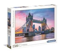 Clementoni - 31816 Collection - Tower Bridge - 1500 Pièces, Puzzle pour Adulte Multicolore