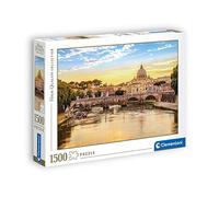 Clementoni - 31819 - Jeu de Création et Logique pour Enfants - à Partir de 14 Ans et Plus - Puzzle Collection - - 1500 Pièces - Le Fleuve dans Rome