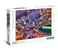 Puzzle - CLEMENTONI - Las Vegas - 2000 pièces - Images captivantes - Dimensions 97,5 x 66,8 cm