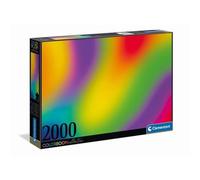 Clementoni - 32568 - Jeu de Création et Logique pour Enfants et Adultes - à Partir de 14 Ans et Plus - Puzzle ColorBoom Collection - - 2000 Pièces - Gradient