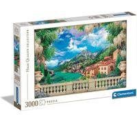 Clementoni 33553 Collection Lush Terrace On Lake 3000 Pieces, Jigsaw Puzzle for
