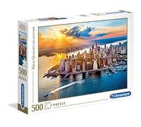 Clementoni Puzzle 35038 Collection Haute Qualité New York 500 pièces Multicolore