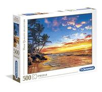 Clementoni - 35058 - Puzzle de Collection de Haute qualité - Paradis Plage - 500 Pièces Multicolore