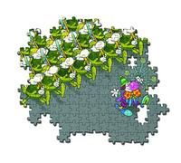 Clementoni - 35078 - Mordillo Puzzle - The March - 500 pièces, Puzzle pour Adulte