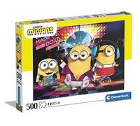 Clementoni - 35081 - Les Minions, il était Un Fois Gru - Puzzle du Film d'Animation - 500 Pièces - Jeu de Création et Logique pour Enfants - à Partir de 10 Ans et Plus