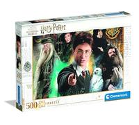 Clementoni - 35083 - Harry Potter - Jeu de Création et Logique pour Enfants - à Partir de 10 Ans et Plus - Puzzle de la Saga - - 500 Pièces - Harry et Ses Professeurs