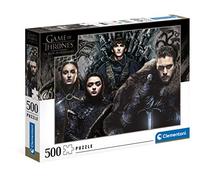 Clementoni - 35091 - Puzzle Game of Thrones - 500 pièces - Puzzle Adulte - fabriqué en Italie