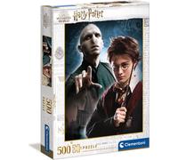 Clementoni 35103 Harry Potter - Puzzle 500 pièces à partir de 9 ans, puzzle coloré pour adultes aux couleurs vives, jeu d'adresse pour toute la famille, belle idée de cadeau