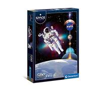 Clementoni - 35106 - Jeu de Création et Logique pour Enfants - à Partir de 10 Ans et Plus - NASA - Puzzle Space Collection de Haute Qualité - - 500 Pièces - Astronaute
