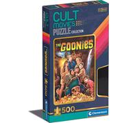 Clementoni - 35115 - Cult Movies The Goonies - Puzzle 500 pièces à partir de 14 ans, puzzle pour adultes avec objets cachés, jeu d'adresse pour toute la famille