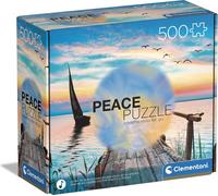 Clementoni - 35121 - Peace Puzzle - Peaceful Wind - Puzzle 500 pièces à partir de 14 ans, puzzle pour adultes avec objets cachés, jeu d'adresse pour toute la famille