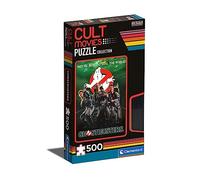 Clementoni - 35153 - Puzzle Ghost Buster - Collection Films Cultes - 500 Pièces - Jeu de Réflexion et de Patience - Image de Qualité - 49 x 36 Cm - Ã€ Partir de 14 Ans