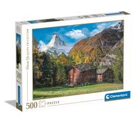 Clementoni – Puzzle 35523 Charming Matterhorn – 500 pièces
