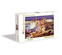 Clementoni - 36510 - Puzzle - 6000 Pièces - Las Vegas - Jeu de Création et Logique pour Enfants - à Partir de 14 Ans et Plus - Collection - Travel