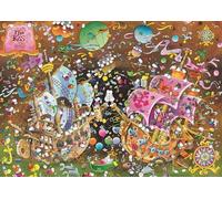 Clementoni - 36527 - Mordillo - Puzzle - 6000 Pièces - Jeu de Création et Logique pour Enfants et Adultes - à Partir de 14 Ans et Plus - Bande-Dessinée