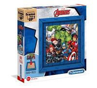 Clementoni - 38801 - Frame Me Up Puzzle - Marvel The Avengers - 60 pièces - Puzzle Enfant, Puzzle avec Cadre - fabriqué en Italie, 6 Ans et Plus