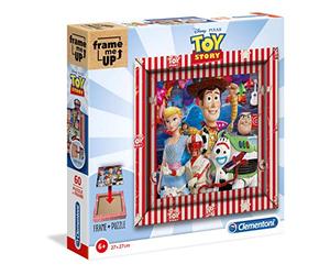 Clementoni - 38806 - Frame Me Up Puzzle - Disney Toy Story 4-60 pièces - Puzzle Enfant, Puzzle avec Cadre - fabriqué en Italie, 6 Ans et Plus