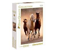 Clementoni - 39168.4 - Puzzle - 1000 Pièces - Chevaux au Galop