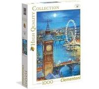 CLEMENTONI - 39319 - PUZZLE 1000 PIeCES SNOW ON THE BIG BEN Neutre G