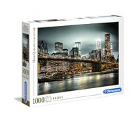 Clementoni Puzzle 39366 Brooklyn Bridge 1000 pièces – Jeu de création, dès 14 ans