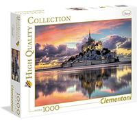 Clementoni - 39367 - Puzzle - 1000 Pièces - Le Mont Saint-Michel - Jeu de Création et Logique pour Enfants - à Partir de 14 Ans et Plus - Collection