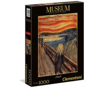 Clementoni 39377-Museum Collection puzzle for children and adults-Munch: The Scr