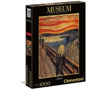Clementoni - 39377 - Puzzle - Museum L'Urlo Di Munch - 1000 Pièces