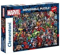 Clementoni - 39411 - Marvel - Puzzle - 1000 Pièces - Jeu de Création et Logique pour Enfants - à Partir de 14 Ans et plus - Puzzle Impossible - Les Héros de la Licence