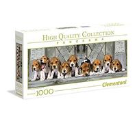 Clementoni - 39435 - Puzzle - 1000 Pièces - Beagles - Jeu de Création et Logique pour Enfants - à Partir de 14 Ans et plus - Collection - Panorama