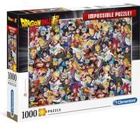 Clementoni 39489 - Dragon Ball - 1000 Teile Puzzle - Impossible Puzzle