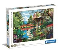 Clementoni - 39513 - Puzzle - 1000 Pièces - Jardin Japonais avec Le Mont Fuji - Jeu de Création et Logique pour Enfants - à Partir de 14 Ans et Plus - Collection
