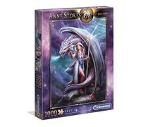 Clementoni - 39525 - Puzzle - 1000 Pièces - Monde Fantastique - Mage Dragon - Jeu de Création et Logique pour Enfants - à Partir de 14 Ans et Plus - Anne Stokes Collection