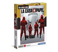 Clementoni - 39532 - La CASA de Papel/Money Heist Puzzle - 1000 pièces - Puzzle Netflix - Puzzle Adulte - fabriqué en Italie