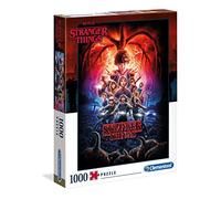 Clementoni - 39543 - Netflix Stranger Things - Puzzle de la Série - 1000 Pièces - Jeu de Création et Logique pour Enfants - à Partir de 14 Ans et Plus