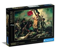 Clementoni - 39549 - Puzzle - 1000 Pièces - La Liberté Guidant Le Peuple - Delacroix Jeu de Création et Logique pour Enfants - à Partir de 14 Ans et Plus - Museum Collection de Haute Qualité
