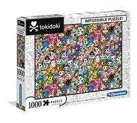 Clementoni - 39555 - Impossible Puzzle - Tokidoki - 1000 pièces - Puzzle Adulte - fabriqué en Italie
