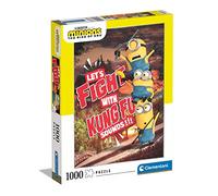 Clementoni - 39564 - Les Minions, il était Un Fois Gru - Puzzle du Film d'Animation - 1000 Pièces - Jeu de Création et Logique pour Enfants - à Partir de 14 Ans et Plus