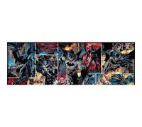 Clementoni 39574 - DC Comics Panorama Puzzle, Batman - 1000 Teile