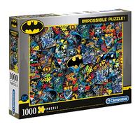 Clementoni Puzzle 39575 DC Comics Batman – 1000 pièces – Puzzle impossible