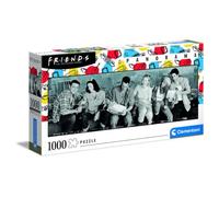 Clementoni - 39588 - Puzzle panoramique - Friends - 1000 pièces - Puzzle Netflix - Puzzle Adulte - fabriqué en Italie